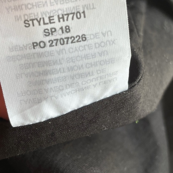 J CREW RUFFLE SLEEVE EYELET BLACK MIDI DRESS - Picture 10 of 10